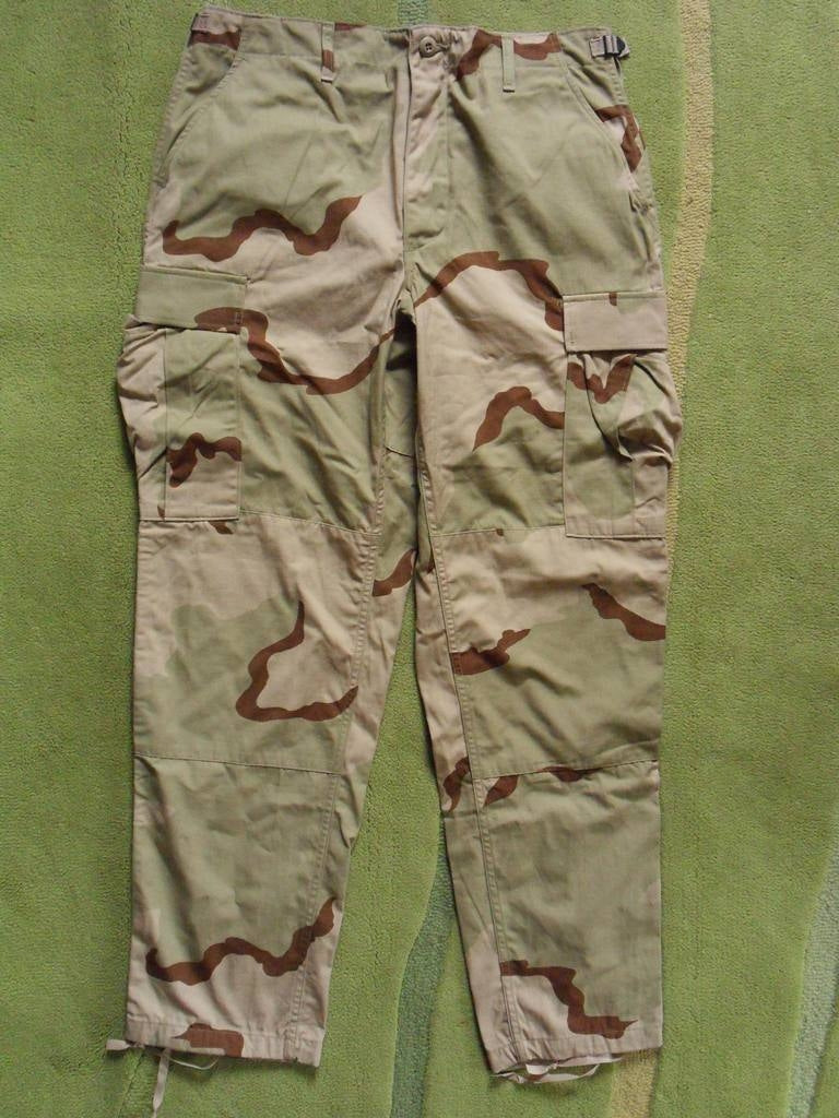 3 Color Desert DCU Uniform Pants Medium