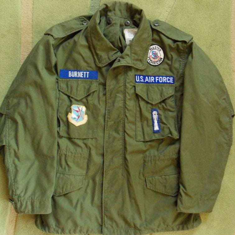 US Air Force Airman M65 OD-Green Field jacket – Reforger Military Store