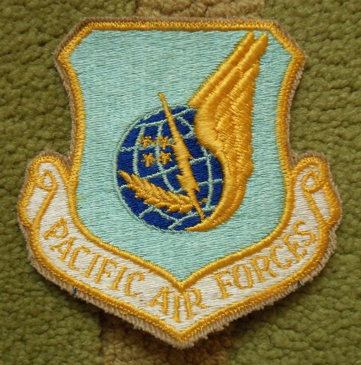 Air Force Pacific PACAF Command Patch