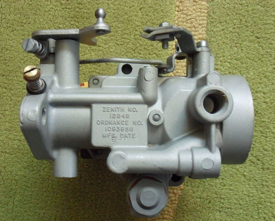 Carburetor 12848 Zenith Ford Mutt M151