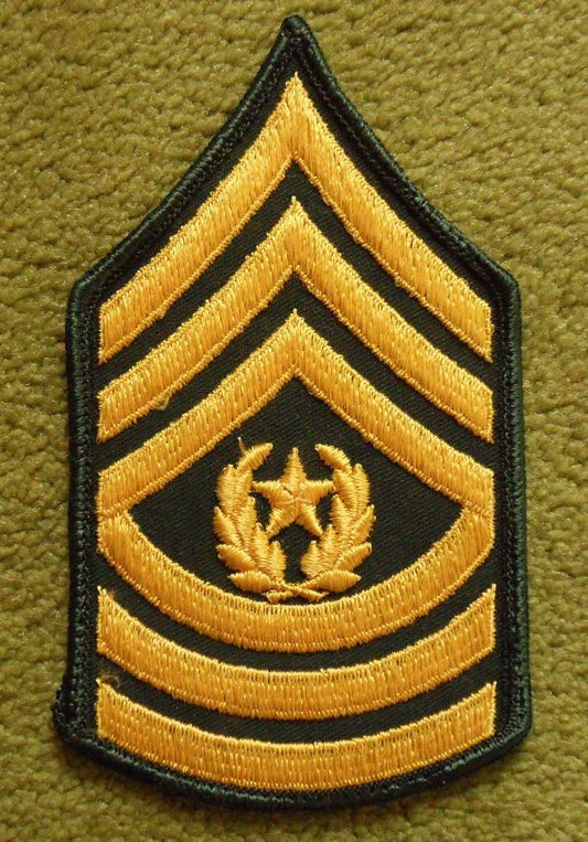 Enlisted Rank Insignia, Command Sergeant Major, E9