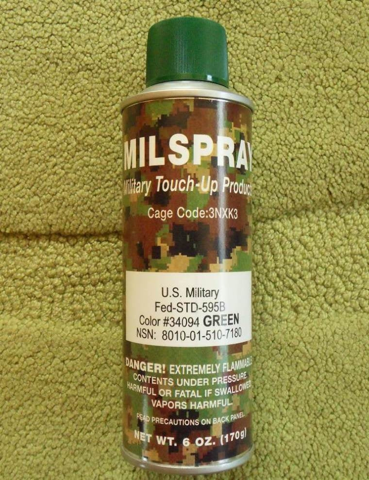 Camouflage Spray Paint Green 34094