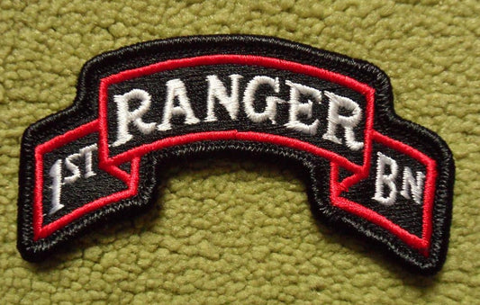 U.S. ARMY 75TH RANGER REGIMENT, 1ST BATTALION PATCH