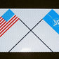 Nato Aufkleber Symbol Fahne