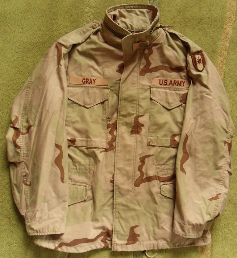 M65 Wüsten Jacke Large