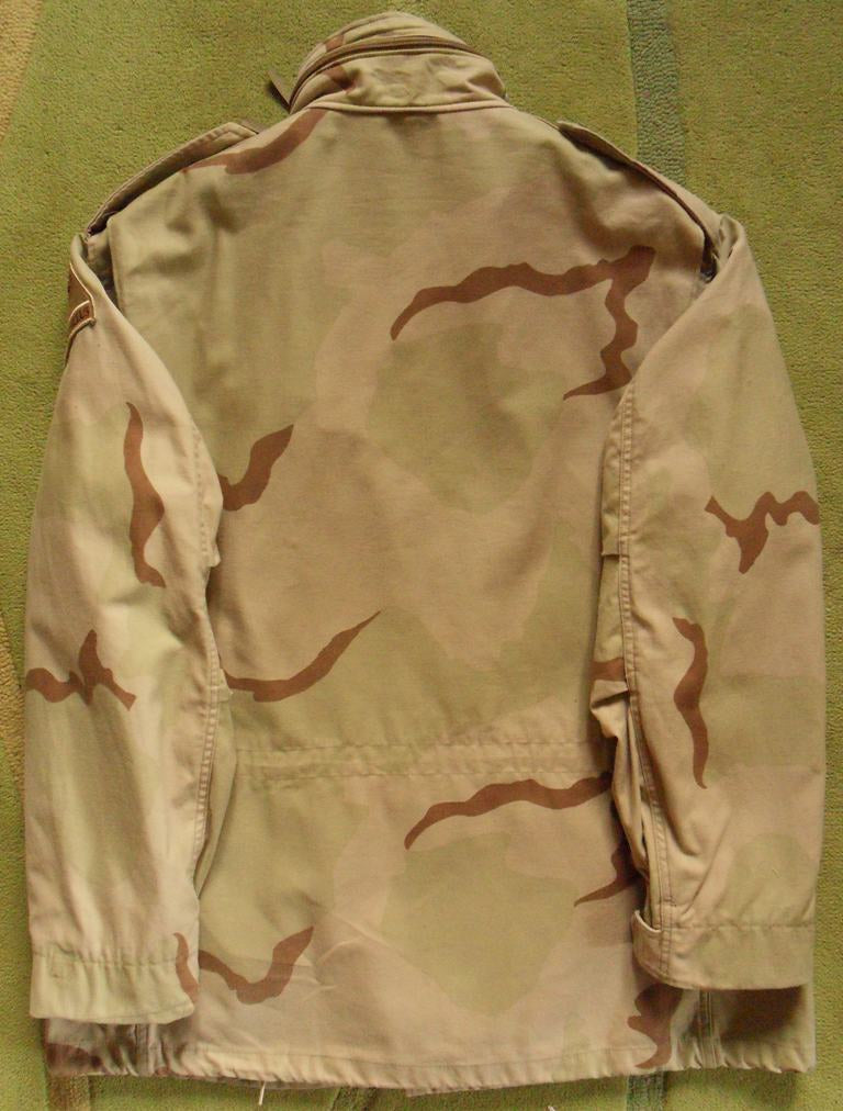 M65 Desert Camo DCU Jacket Large 