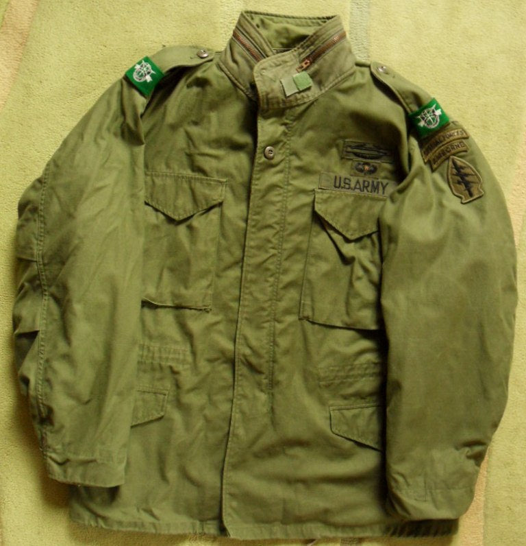 M-65 Jacket Special Forces Large Regular Olive