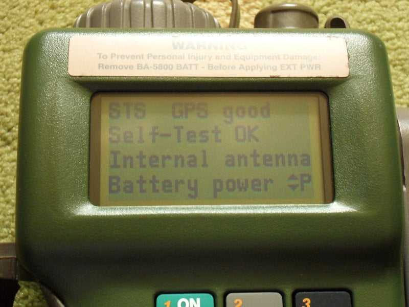 Satelite GPS Navigation Receiver PLGR AN/PSN-11