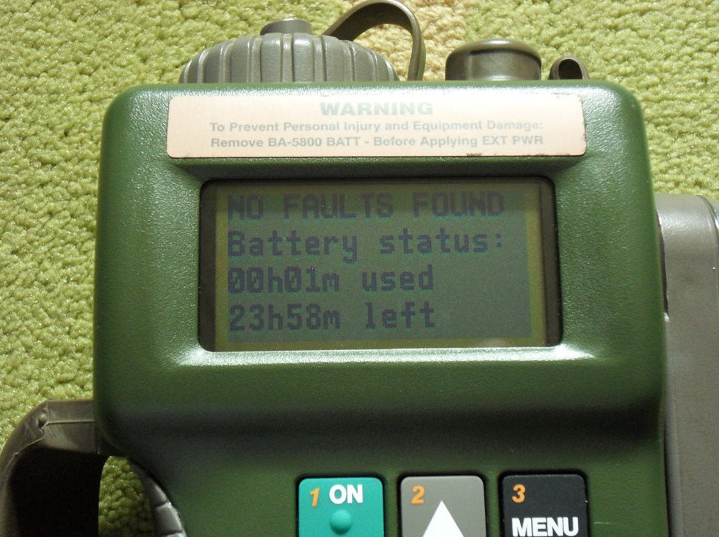 US Army Satellit GPS-Empfaenger AN/PSN-11