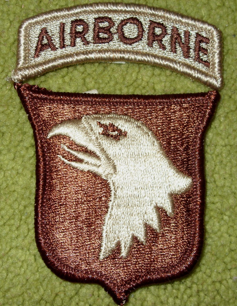 101st Airborne Division Screaming Eagle Patch 