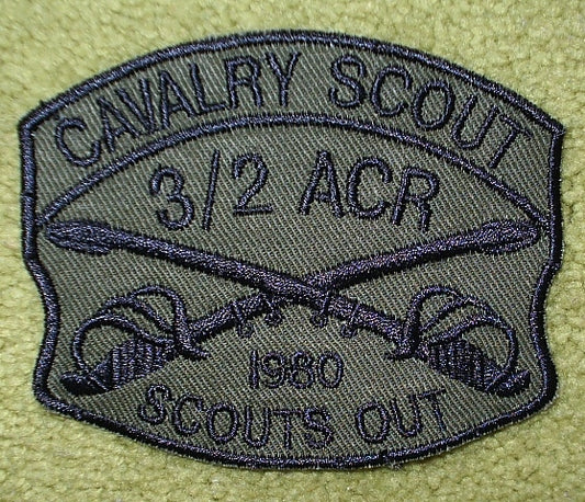 2nd ACR Cavalry Scout Patch