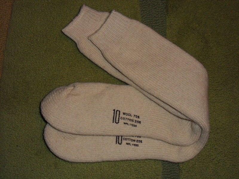 Army Winter Wool Socks