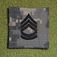 Sergeant First Class ACU Velcro Badge