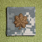 Major US Army ACU Velcro Badge