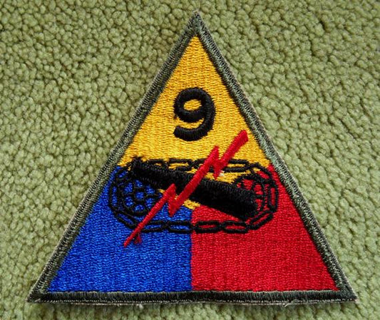 9th Armored Division Patch (SSI)