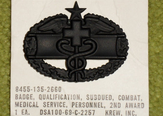 Combat Medic Badge New US Army