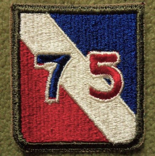 U.S. Army 75th Infantry Division WWII Patch